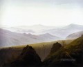 Morning In The Mountains Romantic Caspar David Friedrich